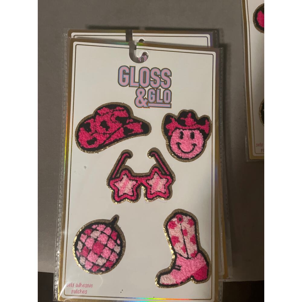 Gloss and Glo Self Adhesive Patches -New in package